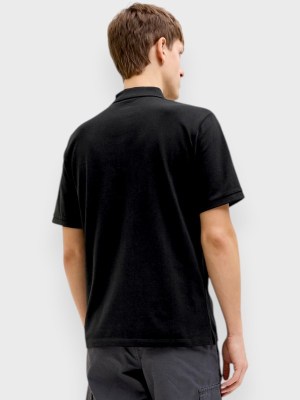 Μπλούζα Βαμβακερή Polo JJ Rebel Μαύρο - Image 3