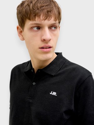 Μπλούζα Βαμβακερή Polo JJ Rebel Μαύρο - Image 6