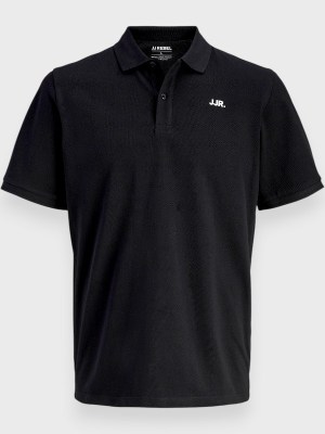 Μπλούζα Βαμβακερή Polo JJ Rebel Μαύρο - Image 7