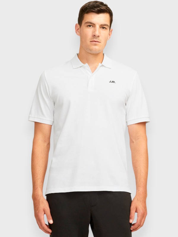 Μπλούζα Βαμβακερή Polo JJ Rebel Λευκό