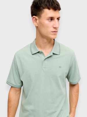 Μπλούζα Βαμβακερή Polo JJ Rebel Aqua Gray - Image 5