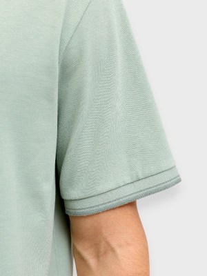 Alternative view of Μπλούζα Βαμβακερή Polo JJ Rebel  Aqua Gray