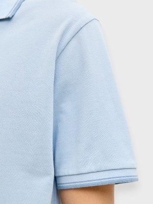 Alternative view of Μπλούζα Βαμβακερή Polo JJ Rebel  Cashmere Blue