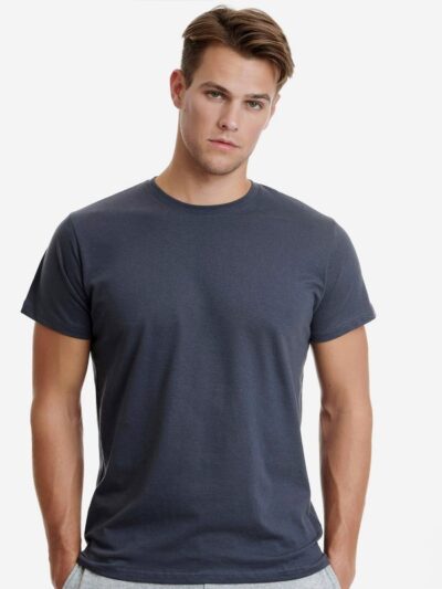 T-Shirt Βαμβακερό Walk  Ανθρακί