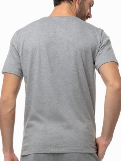 Alternative view of Φανέλα T-shirt Μινέρβα  Γκρι Μελανζέ