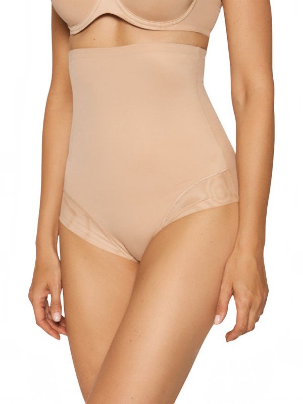 Λαστέξ Ψηλόμεσο Μέτριας Σύσφιξης Triumph True Shape Sensation Super HW panty Μπεζ