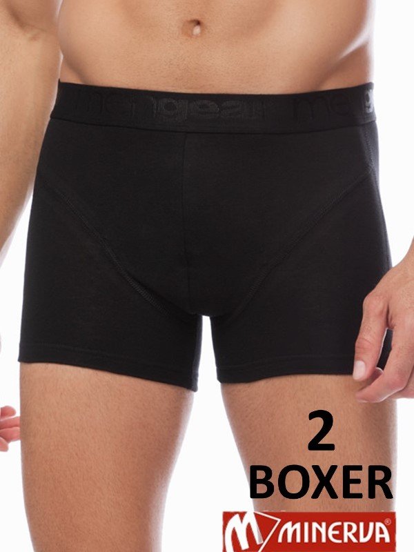 Boxer Μινέρβα Mengear 2 τεμ. Μαύρο