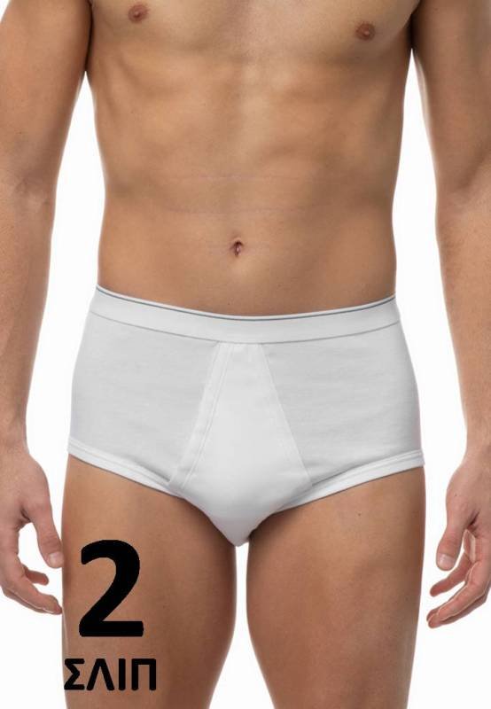 Slip classic Mινέρβα 2 τεμ. Λευκό