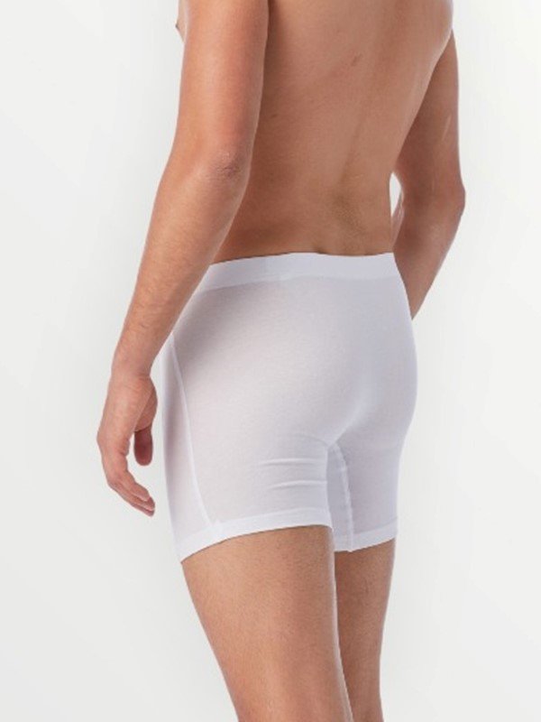 Boxer Μινέρβα Sporties Long 2 τεμ. Λευκό - Image 4