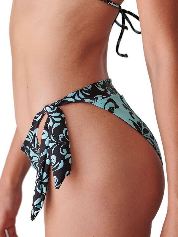Μαγιό Bikini Slip Δετό Blu4U Βεραμάν εμπριμέ - Image 2