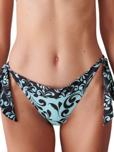 Μαγιό Bikini Slip Δετό Blu4U  Βεραμάν εμπριμέ