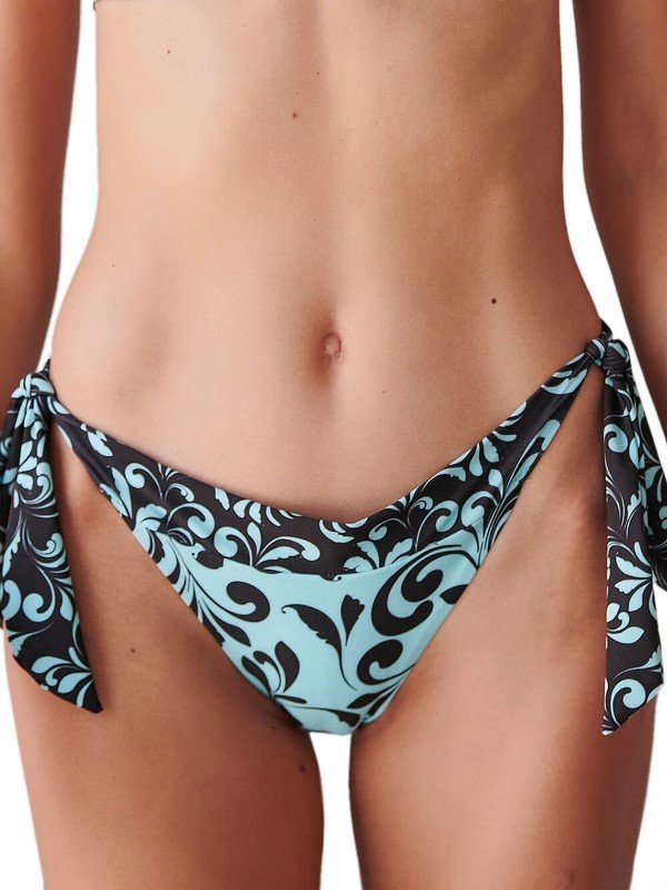 Μαγιό Bikini Slip Δετό Blu4U Βεραμάν εμπριμέ