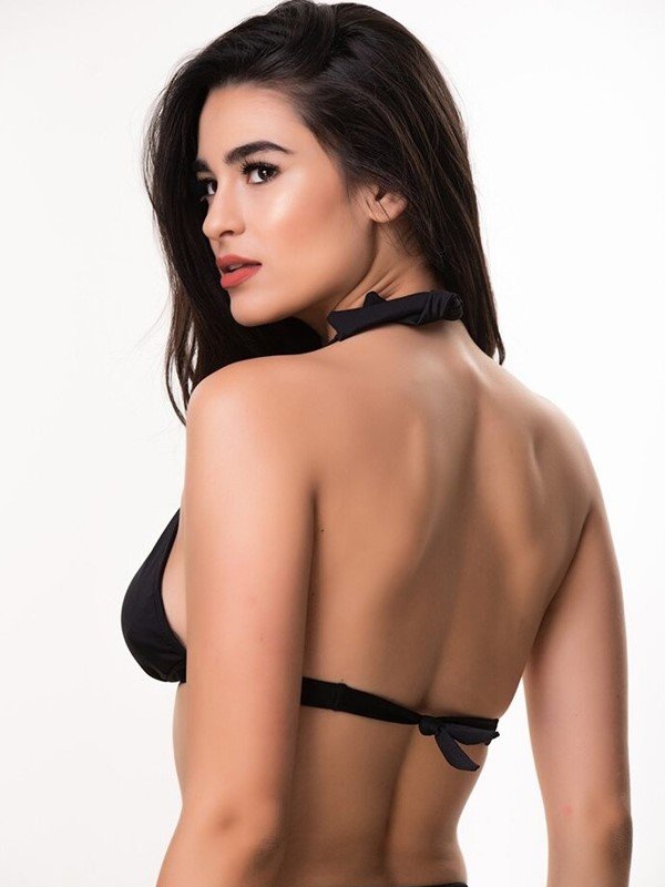 Μαγιό Τρίγωνο Top Blu4u Μαύρο - Image 3