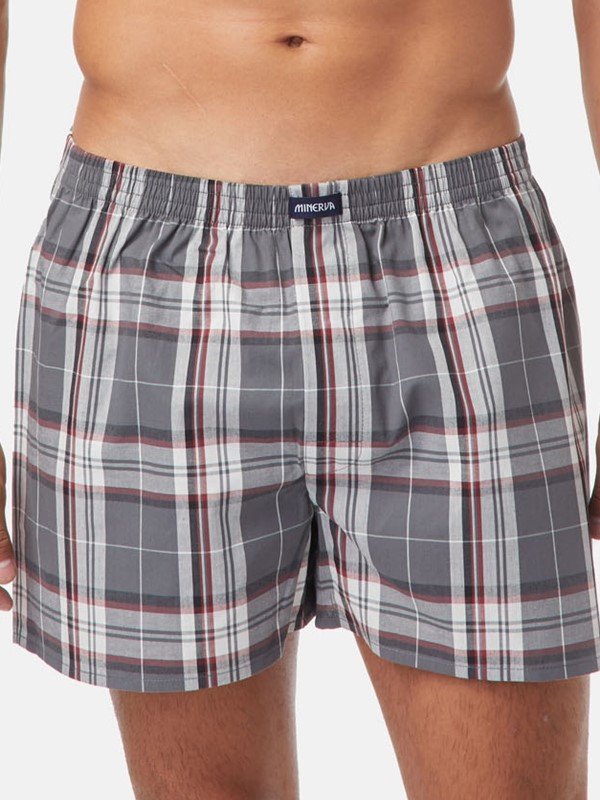 Boxer ύφασμα Μινέρβα 2 τεμ. MARINE-GRAY - Image 3