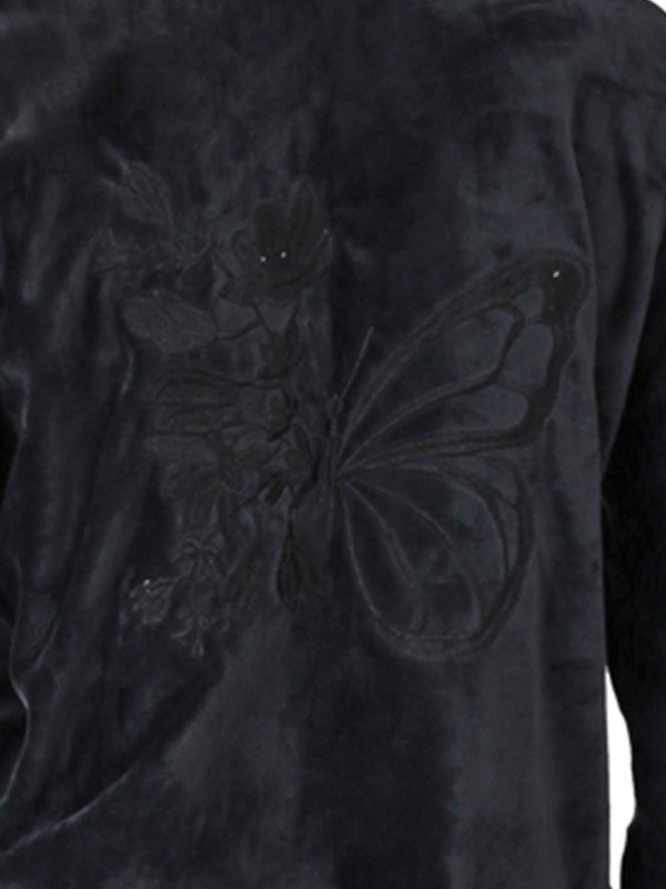 Σετ Homewear Βελούδο Lydia Μαύρο - Image 4