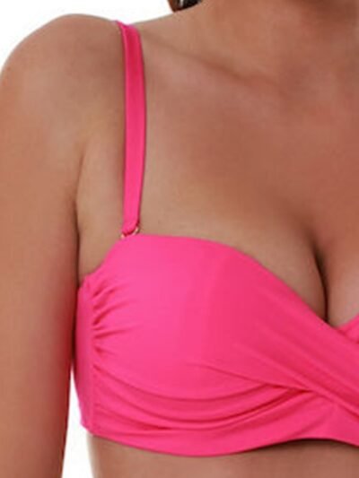 Alternative view of Μαγιό  Strapless  Top Bluepoint  Φουξ