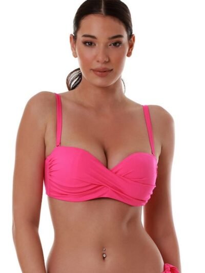 Μαγιό  Strapless  Top Bluepoint  Φουξ
