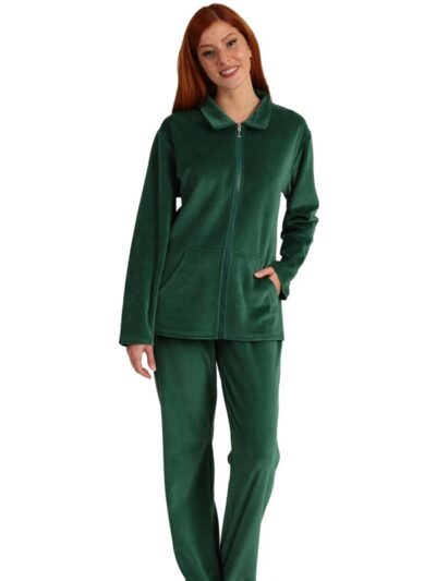 Σετ Homewear Βελούδο Lydia  Κυπαρισσί