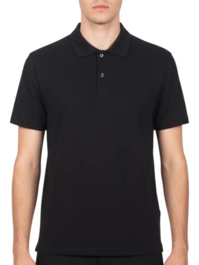 Μπλούζα Βαμβακερή Polo Paco & Co  Μαύρο