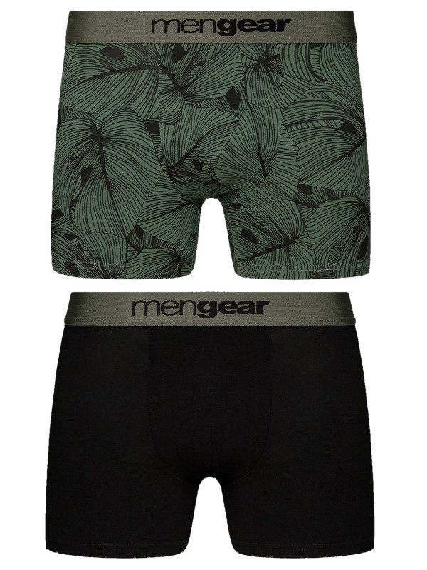 Boxer Μινέρβα Mengear 2 τεμ. Μαύρο/Χακί
