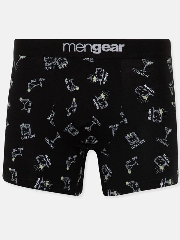 Boxer Μινέρβα Mengear 2 τεμ. Μαύρο/All Over - Image 2