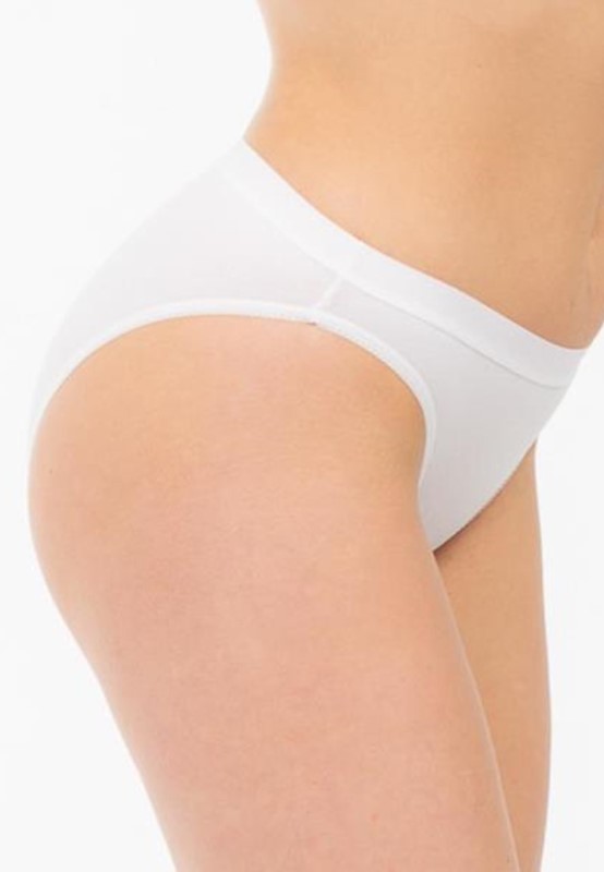 Κυλοτάκι βαμβακερό Bikini Fay Λευκό