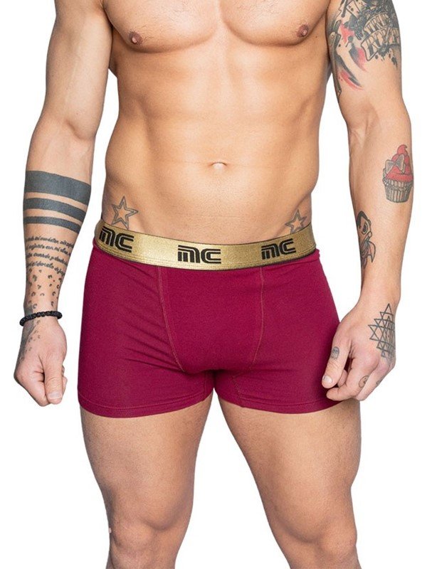 Boxer NC UNDERWEAR Μπορντώ