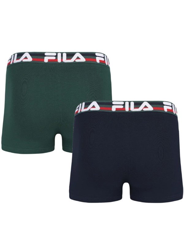 Boxer Fila Πακέτο 2 τεμ. Πράσινο/Μαρίν - Image 3