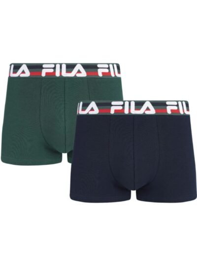 Boxer Fila Πακέτο 2 τεμ. Πράσινο/Μαρίν
