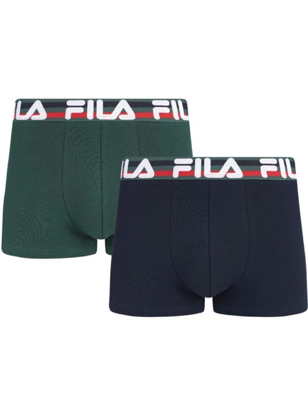 Boxer Fila Πακέτο 2 τεμ. Πράσινο/Μαρίν