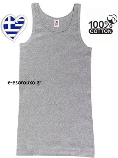 Alternative view of Φανέλα με τιράντα Nina Club  Γκρι Μελανζέ