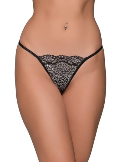 Alternative view of Micro G-string Milena by Paris  Μαύρο