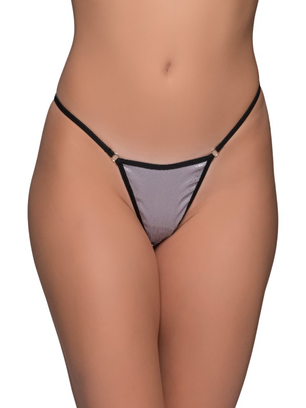 Micro G-string Milena by Paris Ασημί - Image 2