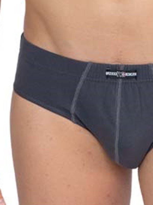 Σλιπ Βαμβακερό NC UNDERWEAR Ανθράκι - Image 3