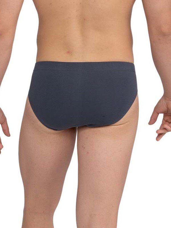 Σλιπ Βαμβακερό NC UNDERWEAR Ανθράκι - Image 4