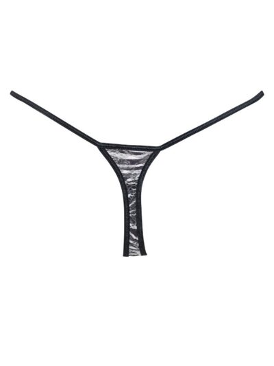 Alternative view of Micro G-string Milena by Paris Ασπρόμαυρο