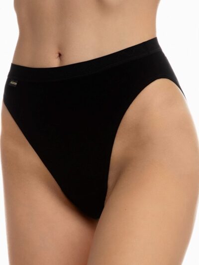 Minerva Cotton-Lykra Bikini 2 τεμ. Μαύρο