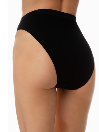 Alternative view of Minerva Cotton-Lykra Bikini 2 τεμ. Μαύρο