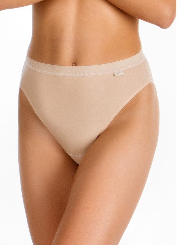 Minerva Cotton-Lykra Bikini 2 τεμ. Μπεζ