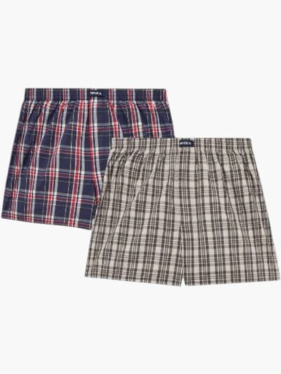 Boxer ύφασμα Μινέρβα 2 τεμ. NAVY-GREY