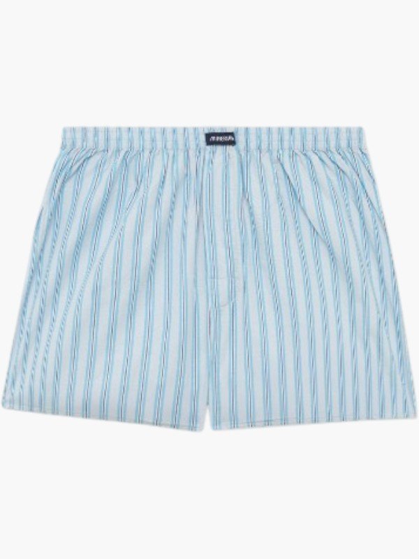 Boxer ύφασμα Μινέρβα 2 τεμ. ORANGE-BLUE STRIPE - Image 3