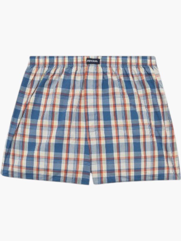 Boxer ύφασμα Μινέρβα 2 τεμ. KHAKI-ORANGE - Image 3