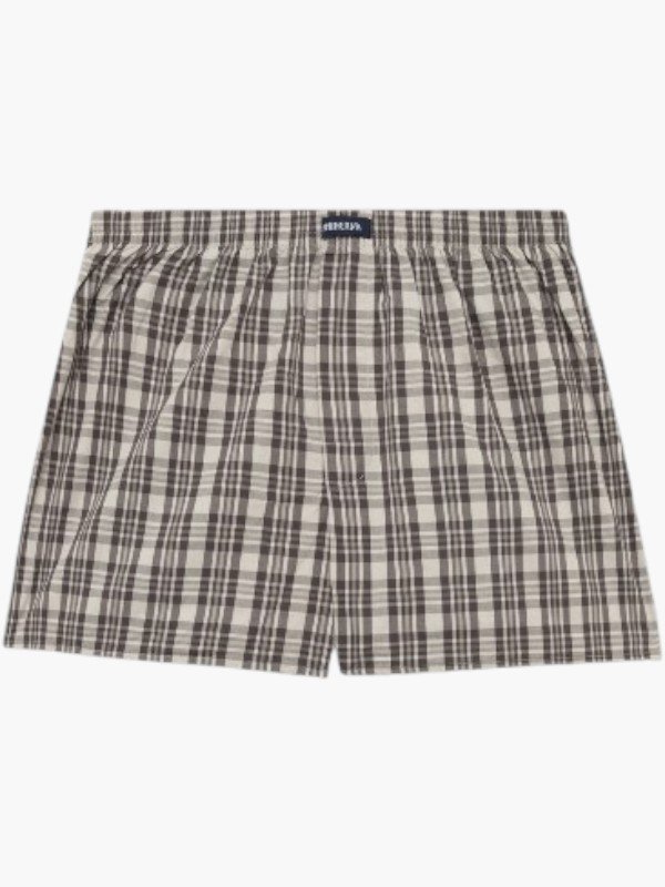 Boxer ύφασμα Μινέρβα 2 τεμ. GREY-BLUE STIPE - Image 2