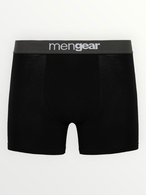 Boxer Μινέρβα Mengear 2 τεμ. Μαύρο/Ανθρακί - Image 2