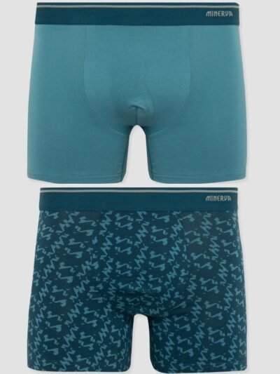 Boxer Μινέρβα Mengear 2 τεμ. PETROL-BLUE A/O