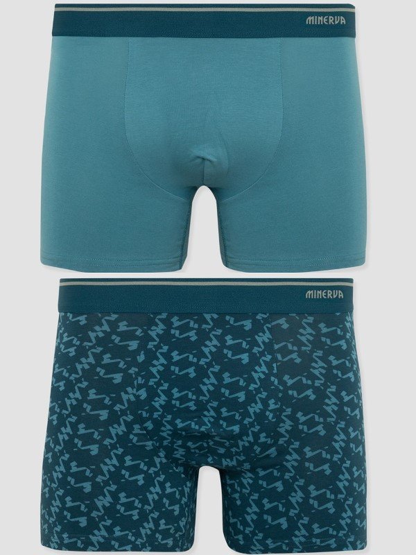 Boxer Μινέρβα Mengear 2 τεμ. PETROL-BLUE A/O
