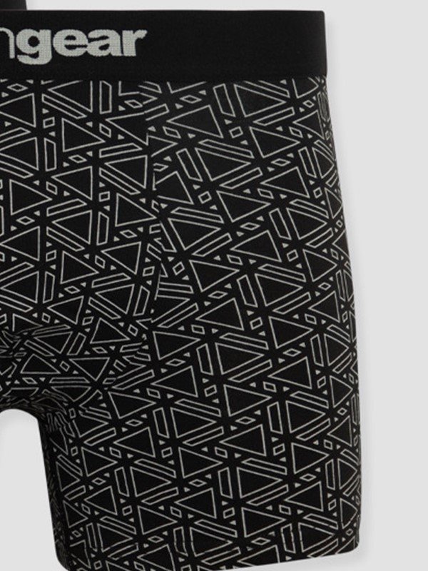 Boxer Μινέρβα Mengear 2 τεμ. BLACK-GREY A/O - Image 2