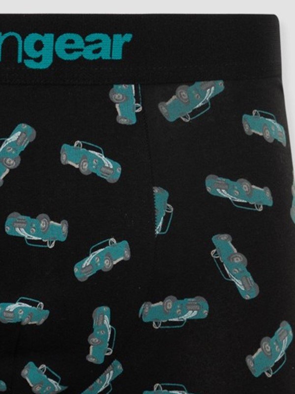Boxer Μινέρβα Mengear 2 τεμ. BLACK-BLACK TYRQ. A/O - Image 2