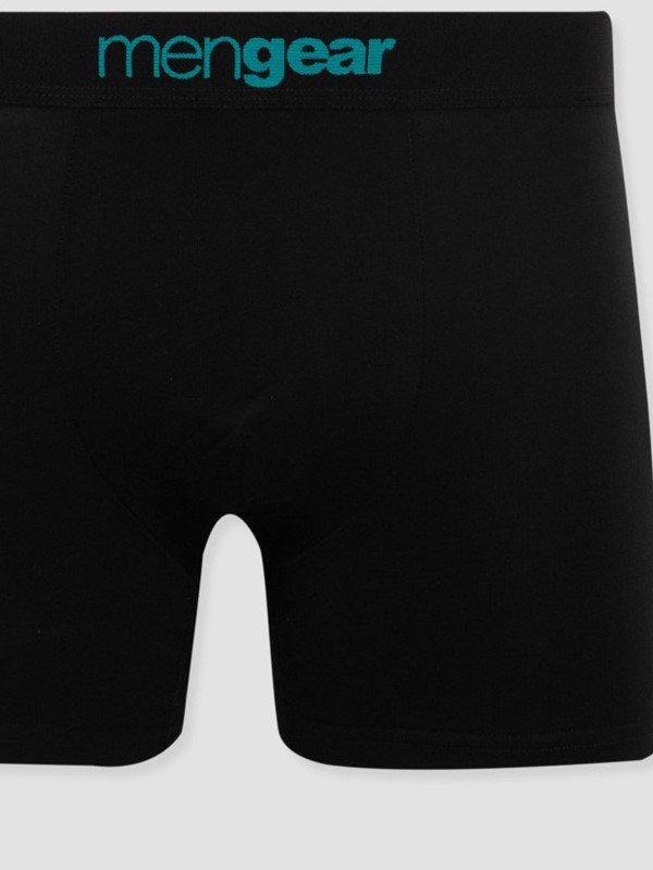 Boxer Μινέρβα Mengear 2 τεμ. BLACK-BLACK TYRQ. A/O - Image 3