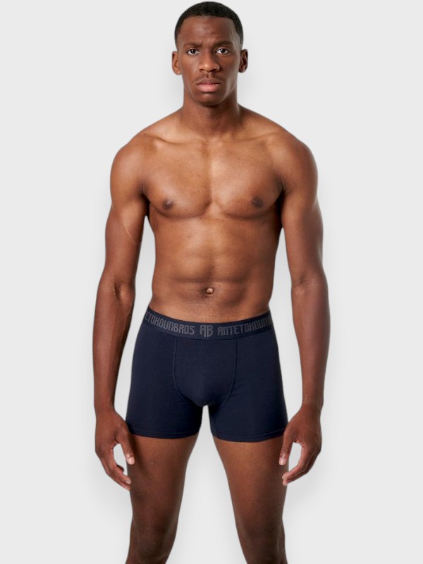 Boxer Antetokounbros 2 τεμ. Μπλε/Μαύρο - Image 2